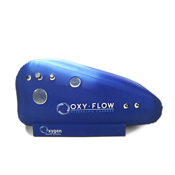 Blue OXYFLOW Standalone HBOT Chamber.